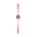 Swatch Ultrafushia Three Hands Ρολόι με Ροζ Καουτσούκ Λουράκι GE719